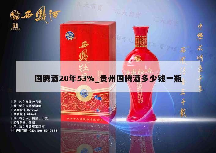 国腾酒20年53%_贵州国腾酒多少钱一瓶
