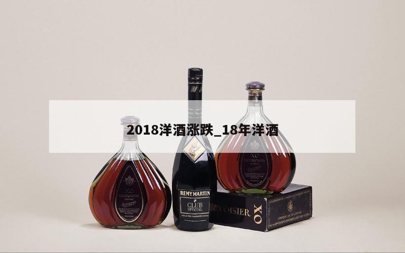 2018洋酒涨跌_18年洋酒